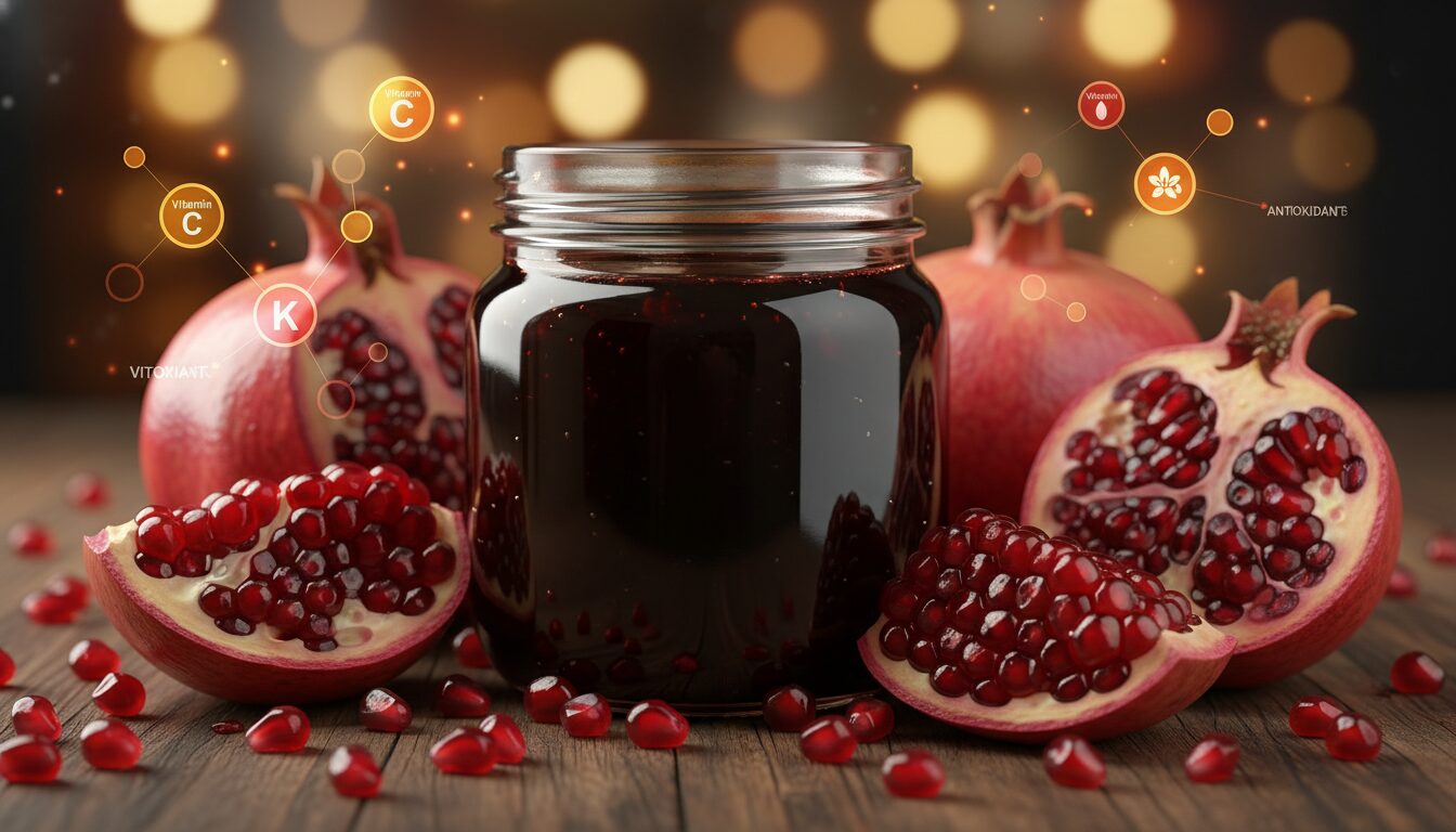 découvrez comment la mélasse de grenade enrichit votre alimentation en vitamines essentielles pour une santé optimale.