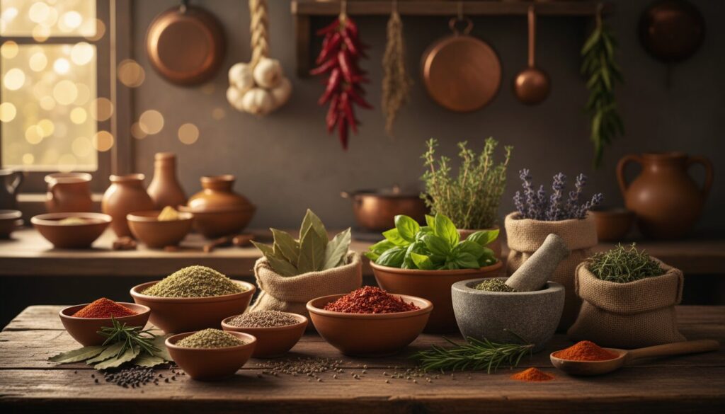 explorez les secrets des épices méditerranéennes et apprenez à sublimer vos plats traditionnels avec des saveurs authentiques et envoûtantes.