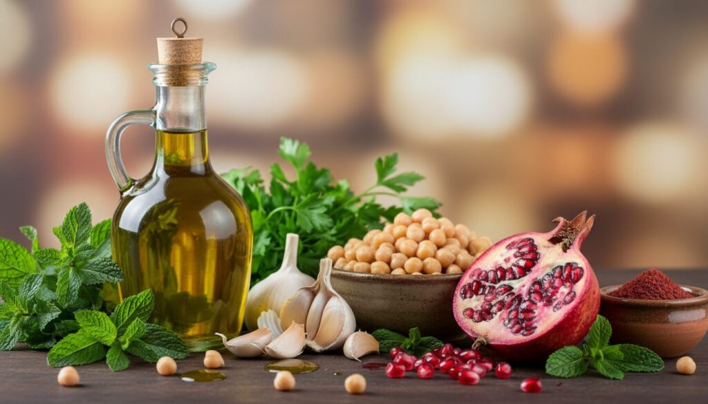 découvrez les ingrédients essentiels de la cuisine libanaise et leurs bienfaits pour la santé, alliant saveurs authentiques et nutrition.