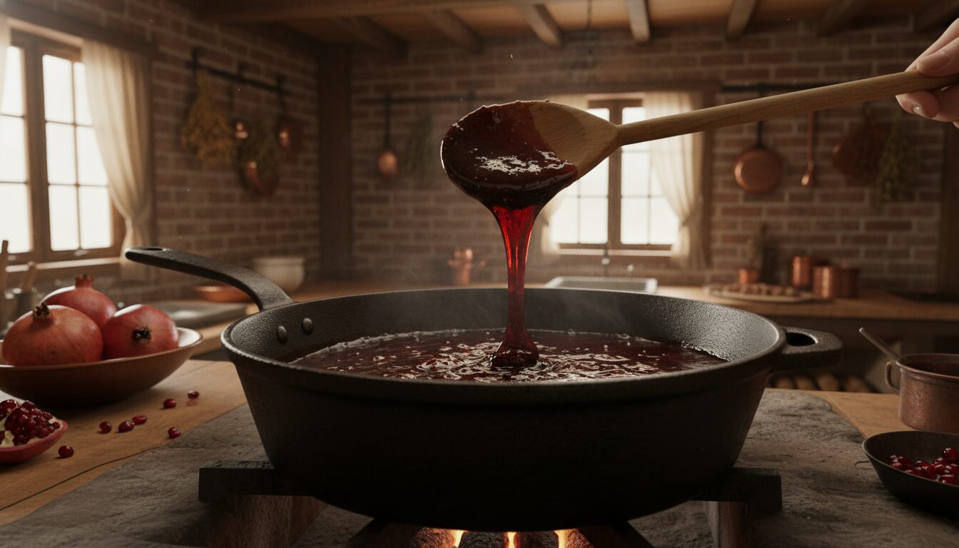 découvrez tout sur la mélasse de grenade : ses bienfaits, utilisations, conseils d'achat et recettes dans notre guide complet.