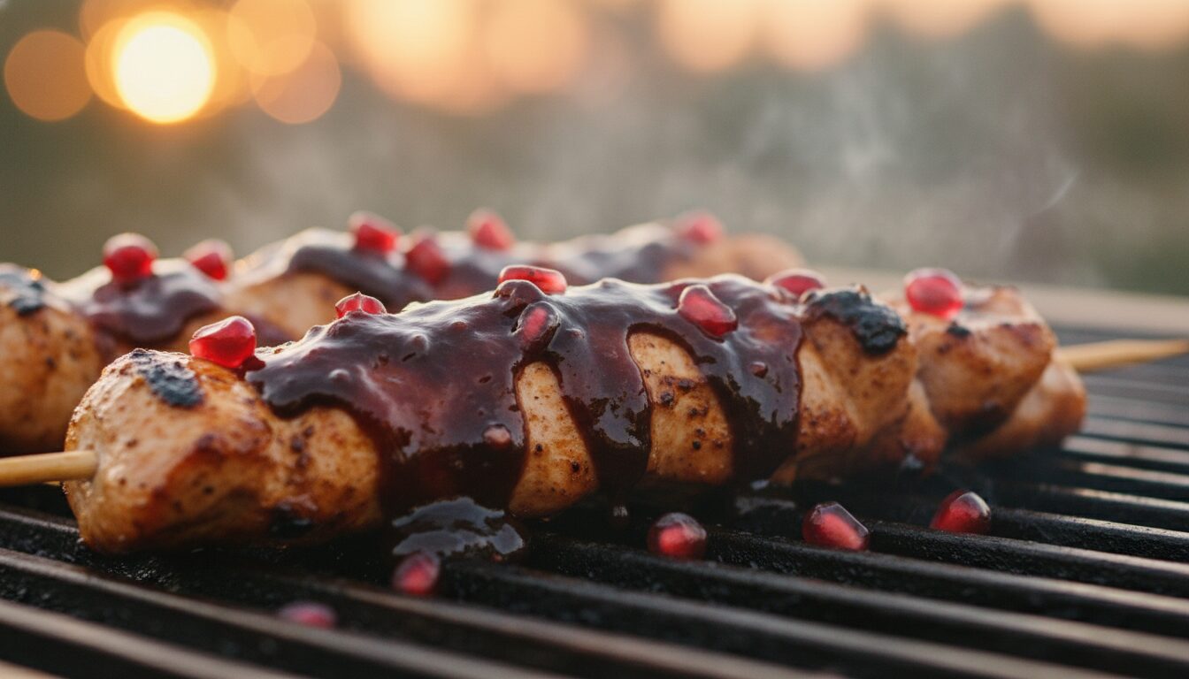 découvrez comment préparer un barbecue savoureux avec une sauce originale à base de mélasse de grenade, pour des saveurs uniques et gourmandes.