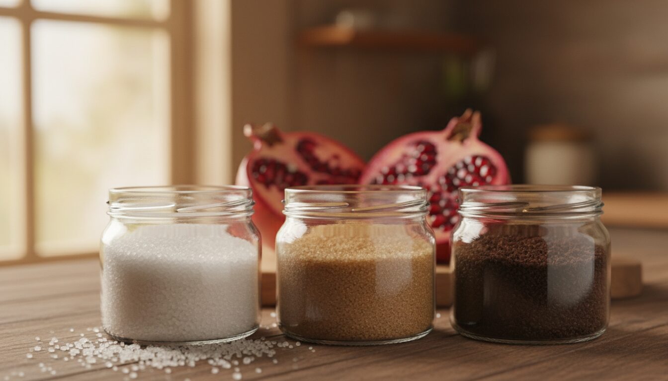 découvrez quel type de sucre choisir pour réussir votre mélasse de grenade maison, pour un goût authentique et une texture parfaite.