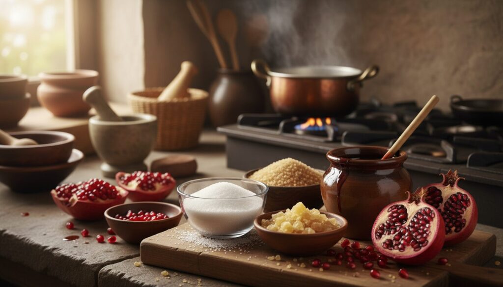 découvrez quel type de sucre choisir pour préparer une mélasse de grenade maison délicieuse et réussie, avec nos conseils simples et efficaces.