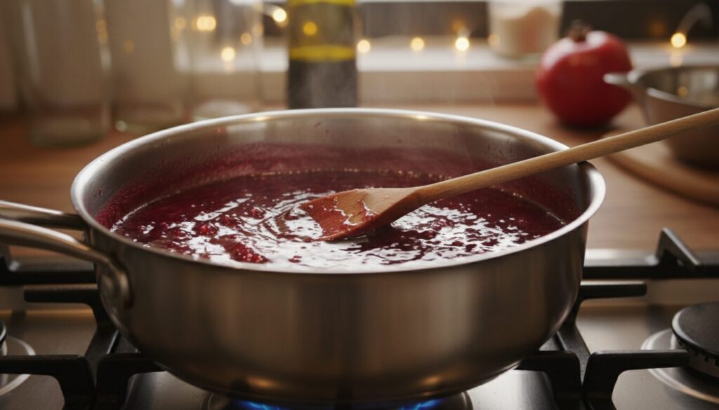 découvrez comment préparer une mélasse maison en réalisant une réduction lente pour obtenir une saveur riche et intense, parfaite pour vos recettes gourmandes.