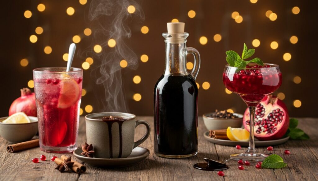 découvrez la mélasse de grenade et ses multiples usages dans les boissons traditionnelles pour des saveurs authentiques et riches.