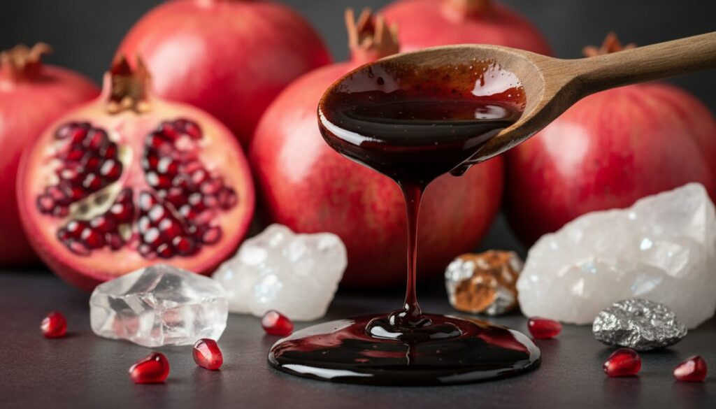 découvrez les apports minéraux essentiels de la mélasse de grenade et ses bienfaits pour la santé au quotidien.