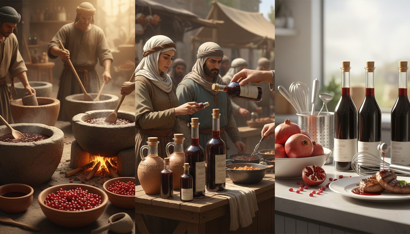 découvrez comment l’utilisation de la mélasse de grenade a évolué à travers les siècles, de ses origines anciennes à ses usages modernes en cuisine et en médecine traditionnelle.