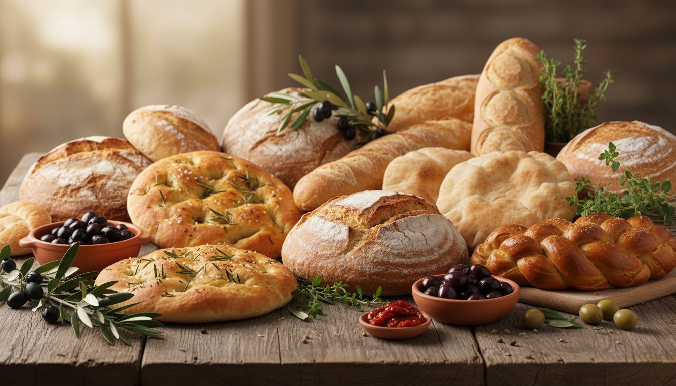 découvrez un voyage savoureux à travers les pains traditionnels du pourtour méditerranéen, entre recettes authentiques et saveurs ancestrales.