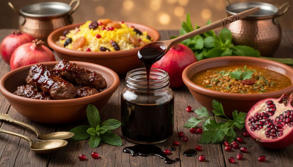 découvrez comment la mélasse de grenade enrichit la cuisine ancestrale du proche-orient, apportant saveurs authentiques et traditions culinaires uniques.