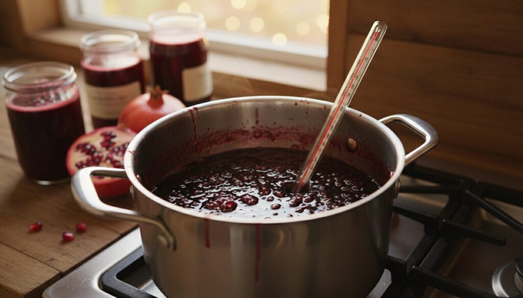 découvrez la température idéale pour réussir la cuisson de votre mélasse de grenade maison et obtenir un résultat savoureux et parfait.