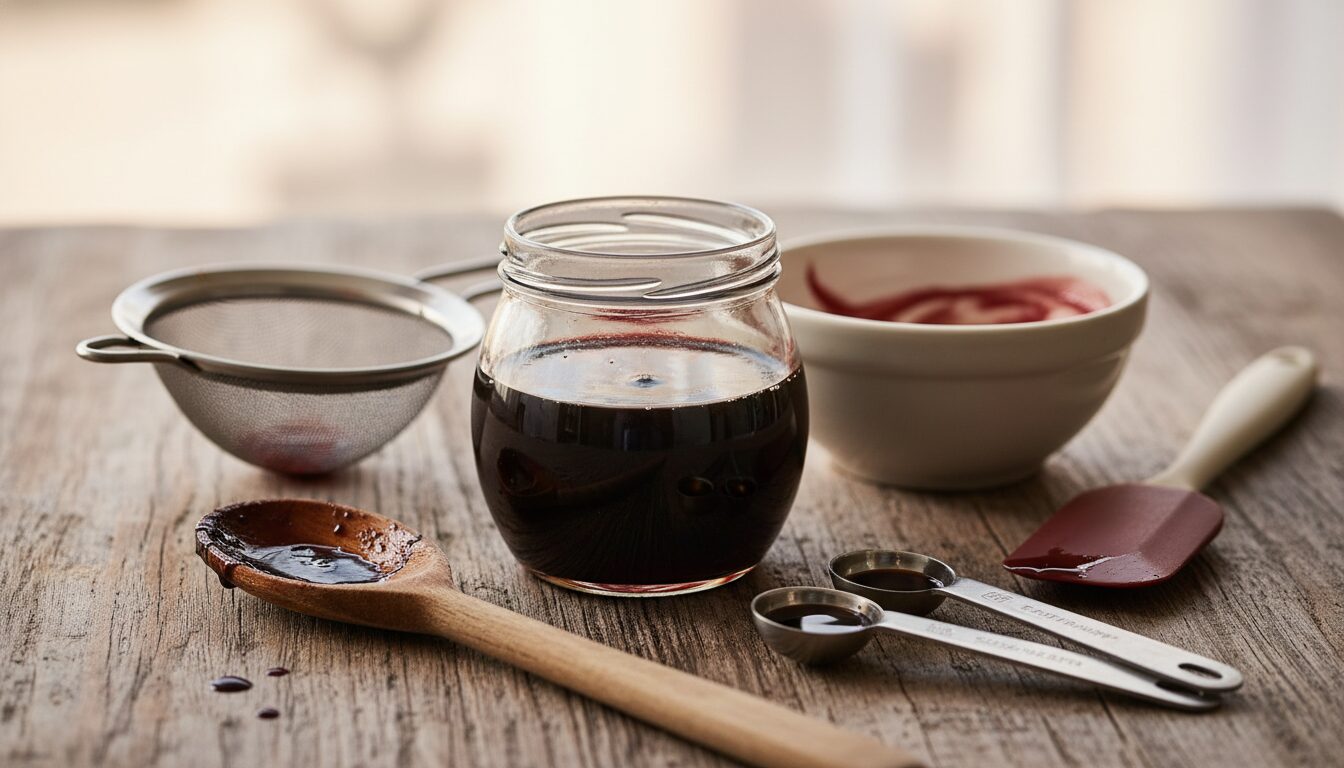 découvrez les ustensiles essentiels pour cuisiner avec la mélasse de grenade et sublimer vos recettes grâce à ce sirop aux saveurs uniques.