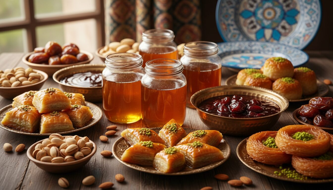 découvrez les traditions culinaires riches autour du miel et des sirops dans la cuisine orientale, avec des recettes authentiques et des astuces gourmandes.