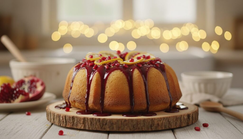 découvrez comment préparer un délicieux cake au citron glacé à la mélasse de grenade, une recette facile et originale pour surprendre vos invités avec des saveurs acidulées et sucrées.